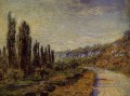 Die Straße von Vetheuil Claude Monet
